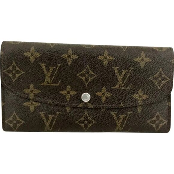 570236BP (L4) Louis Vuitton Wallet Long Brown Monogram - Picture 1 of 9
